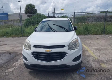 2016 Chevrolet Equinox Ls из США, поврежденный, VIN 2GNALBEK7G1180052